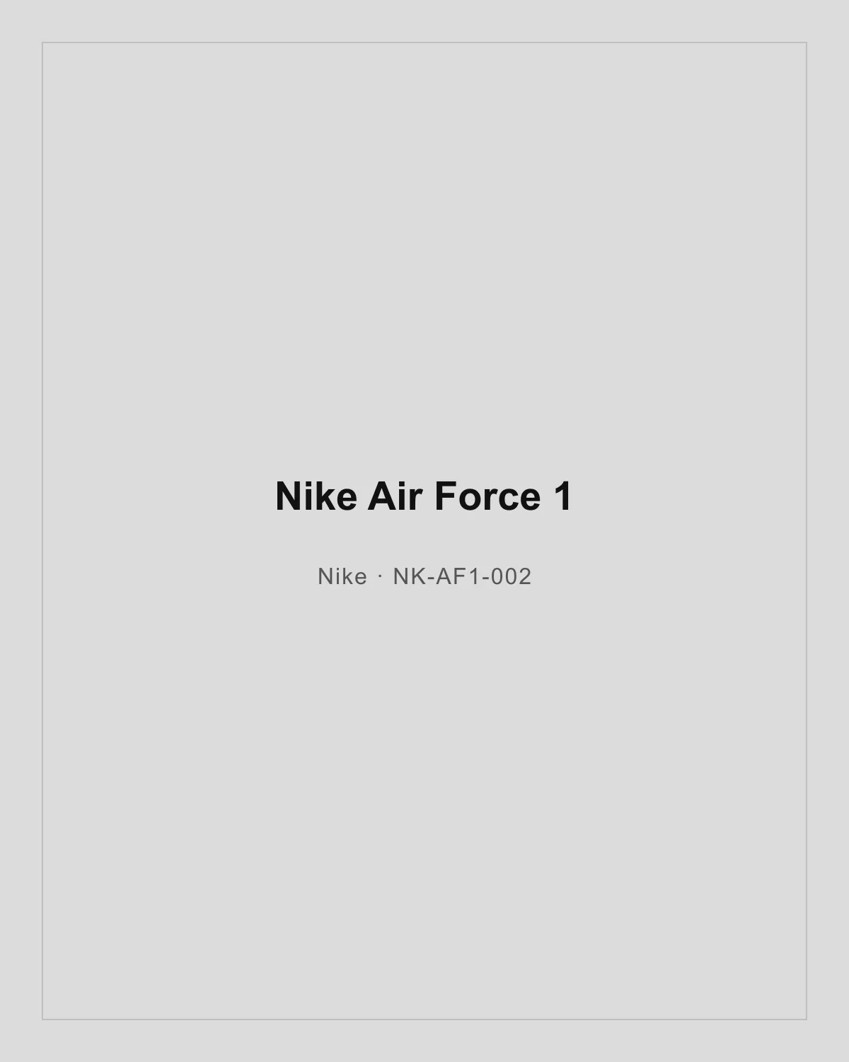 Nike Air Force 1